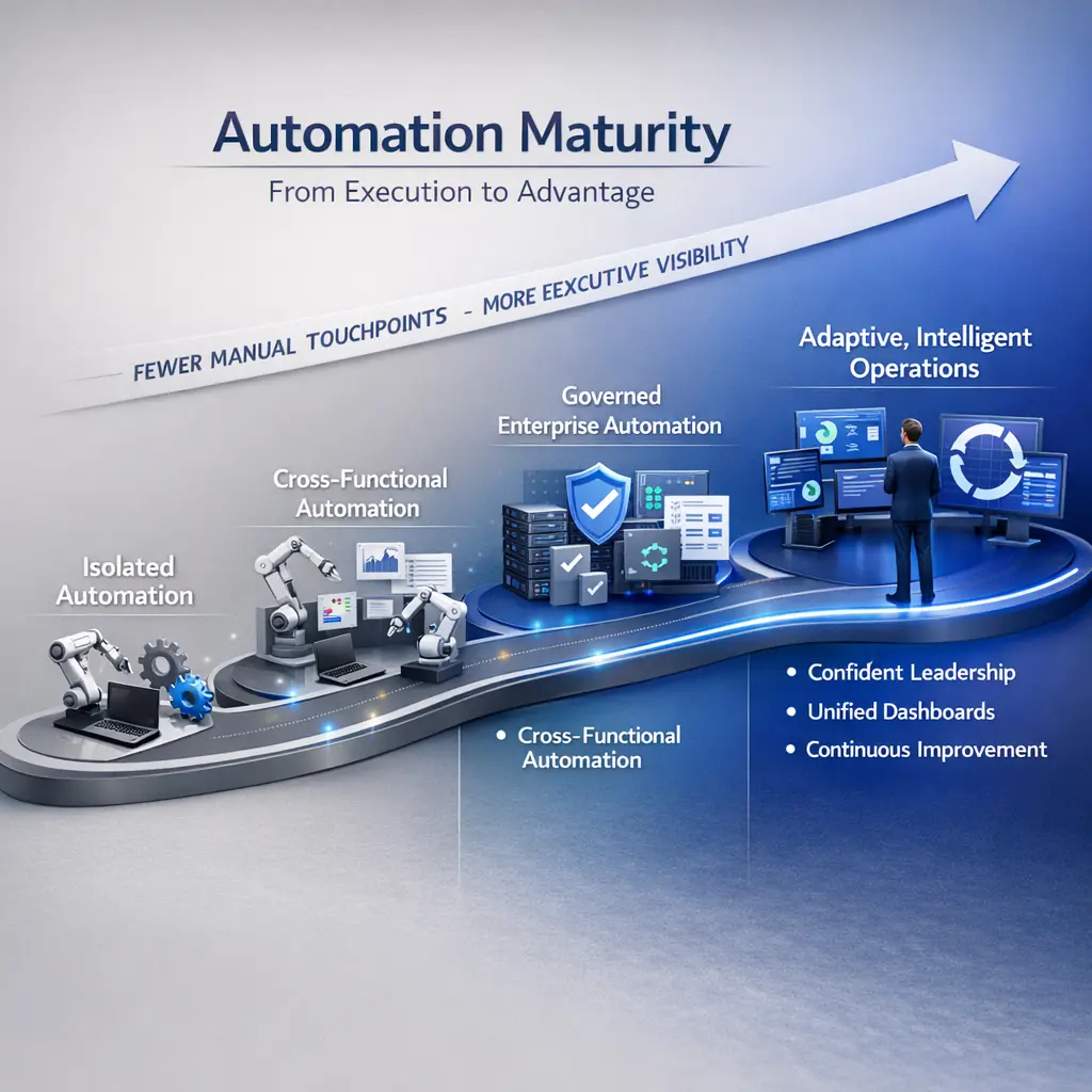Business process automation across enterprise teams